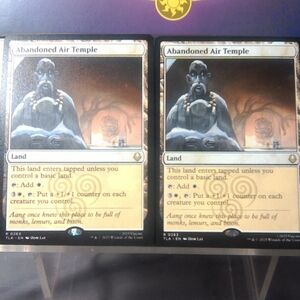 Abandoned Air Temple Trading Cards